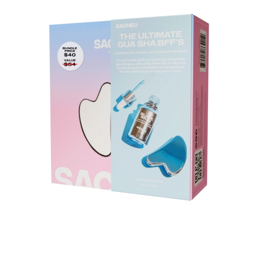 Sacheu The Ultimate Gua Sha BFF's Set - Blue